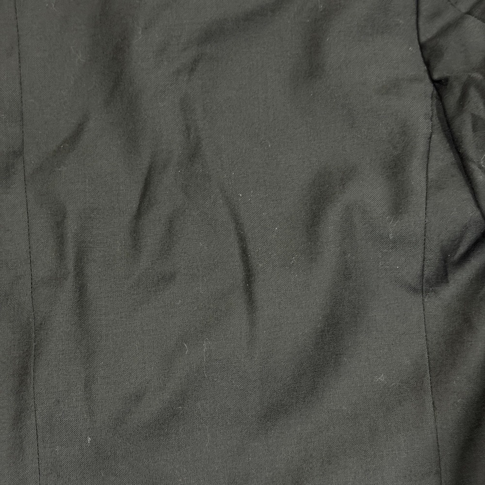 Mantoni 44R Black Super 140s Wool Mens Blazer Sport Coat Suit Jacket - Picture 13 of 14
